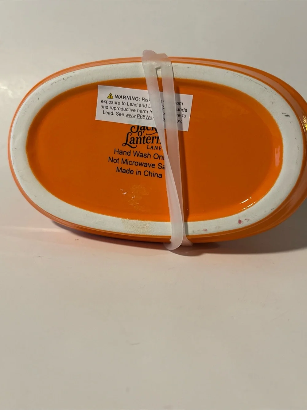 Jack O’lantern Halloween Butter Dish New
